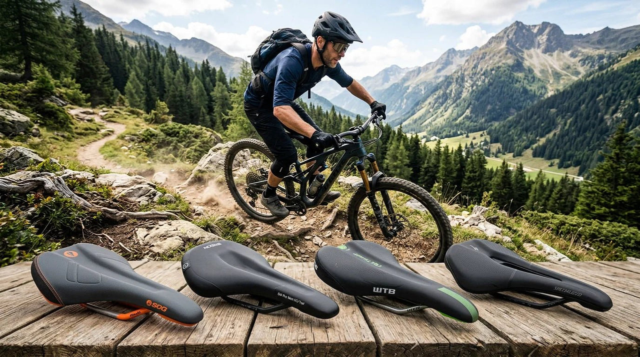 MTB Sattel 2026: bester Mountainbike Sattel für Trail, Enduro und XC - alpenbestsattel.com