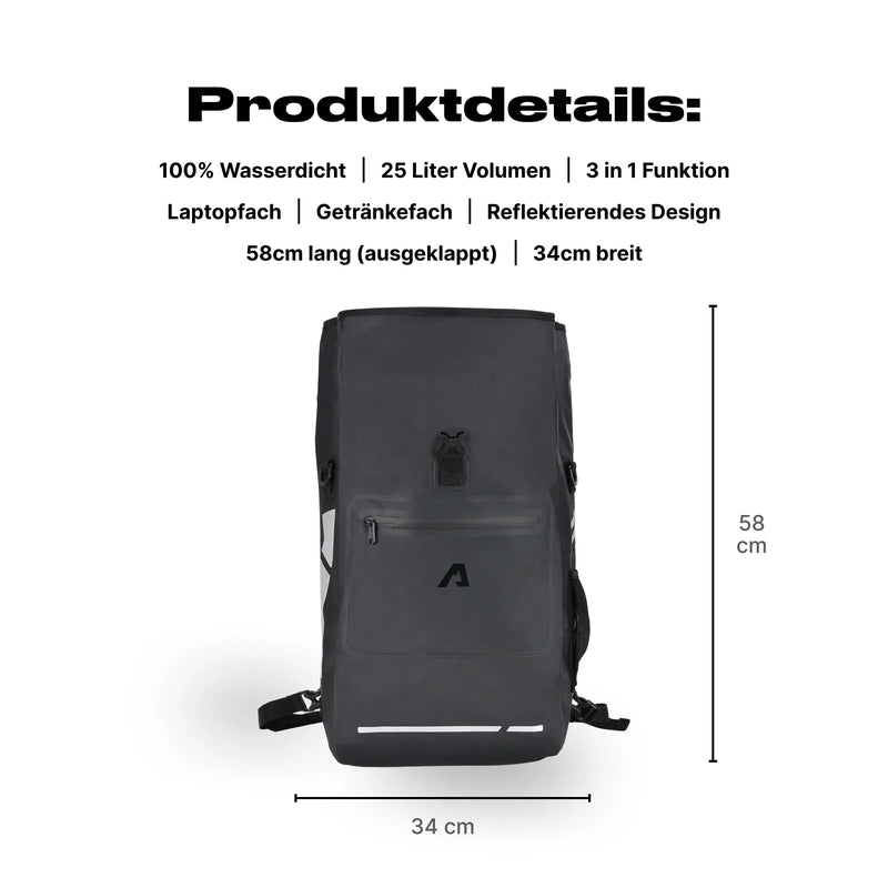 Alpensattel 3 in 1 Fahrradtasche - alpenbestsattel.com