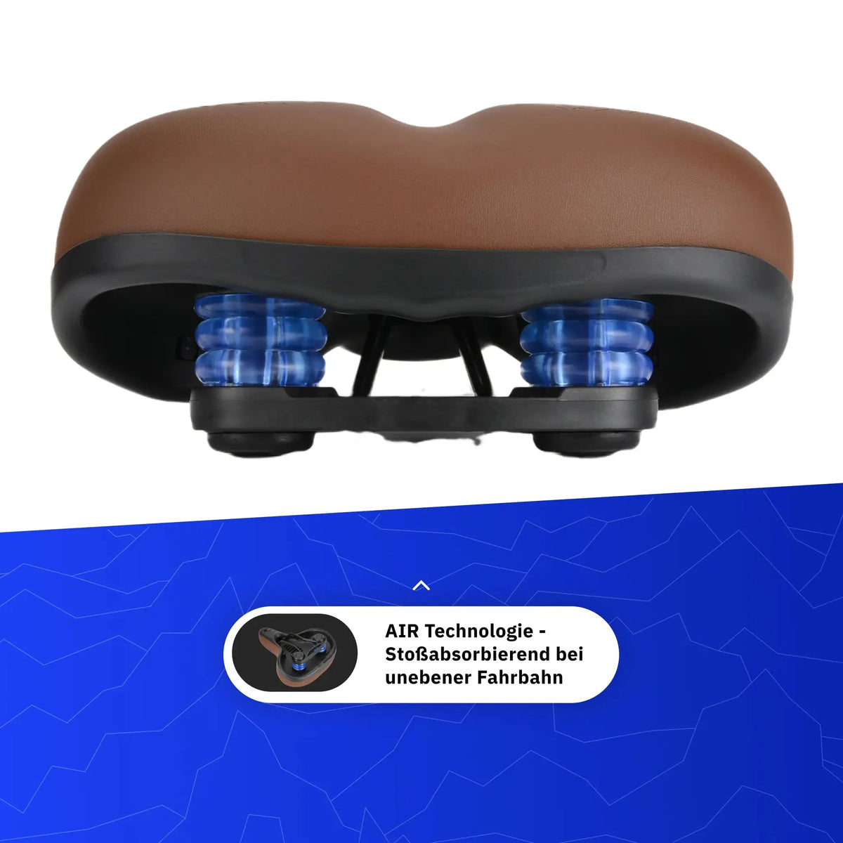 Alpensattel 3.0 Komfort+ Braun - alpenbestsattel.com