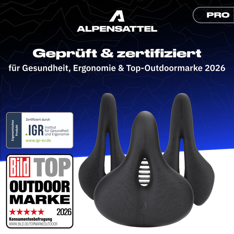 Alpensattel 3.0 Komfort PRO - alpenbestsattel.com