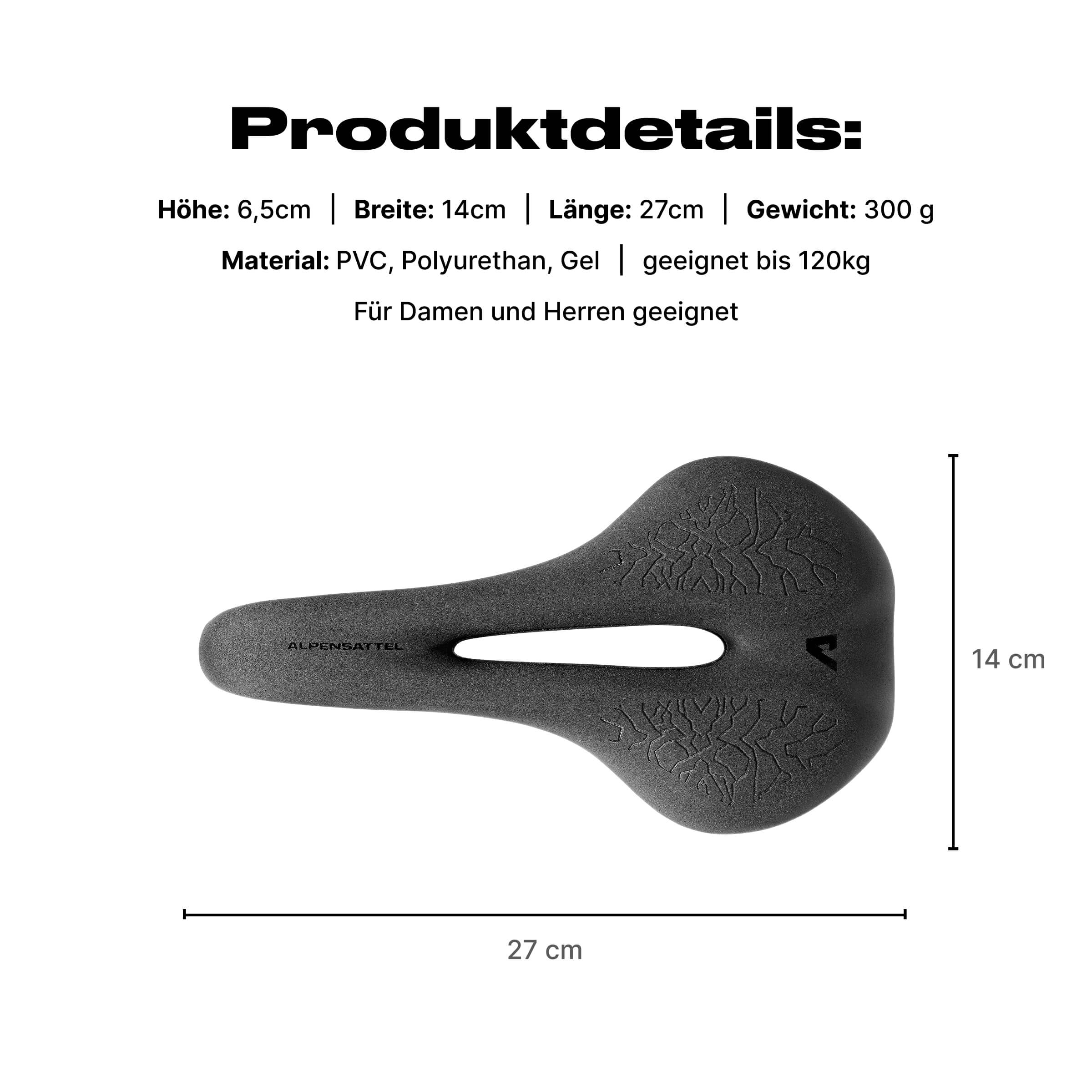 Alpensattel 3.0 Race+ - alpenbestsattel.com