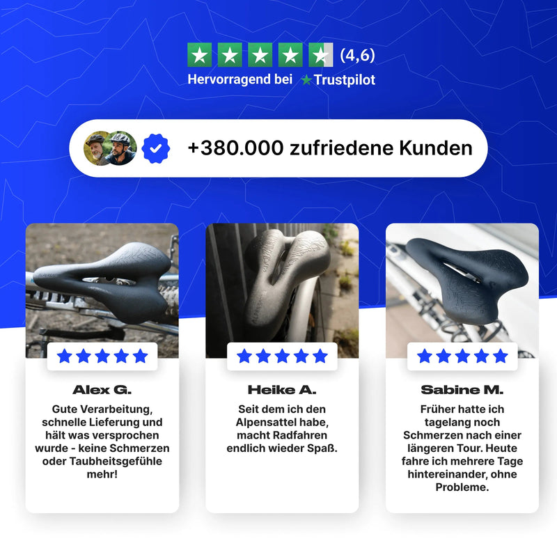 Alpensattel 3.0 Sport+ - alpenbestsattel.com