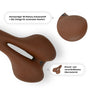 Alpensattel 3.0 Sport+ Braun - alpenbestsattel.com