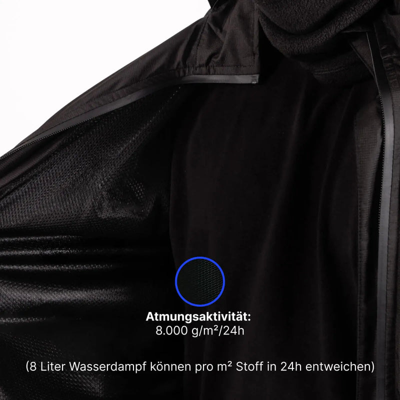 Alpensattel Rainshield - Wasserdichte Regenjacke - alpenbestsattel.com