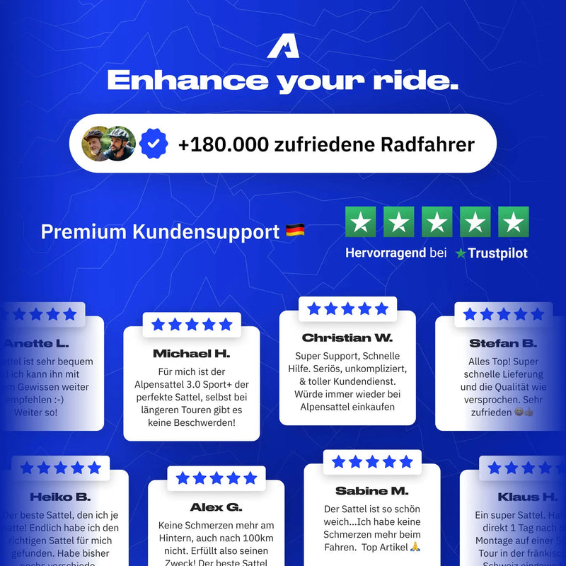 Fahrrad Schlauchschal - alpenbestsattel.com