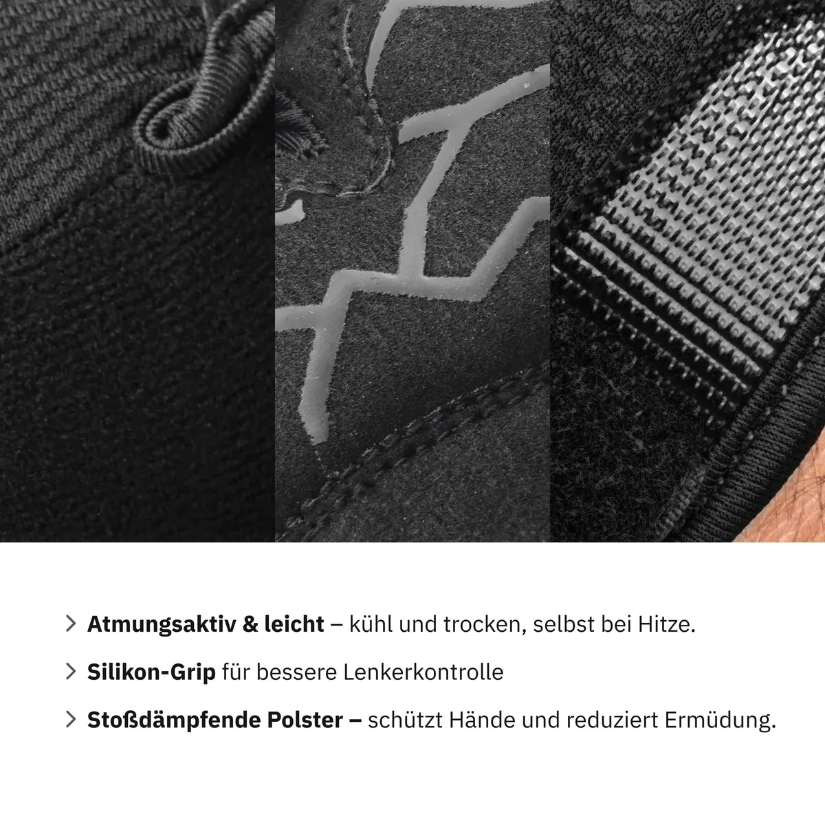 Gepolsterte Sommer Handschuhe - alpenbestsattel.com