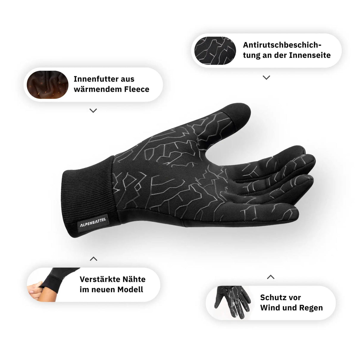 Komfort+ & Thermo Handschuhe 2.0 & Schlauchschal - alpenbestsattel.com