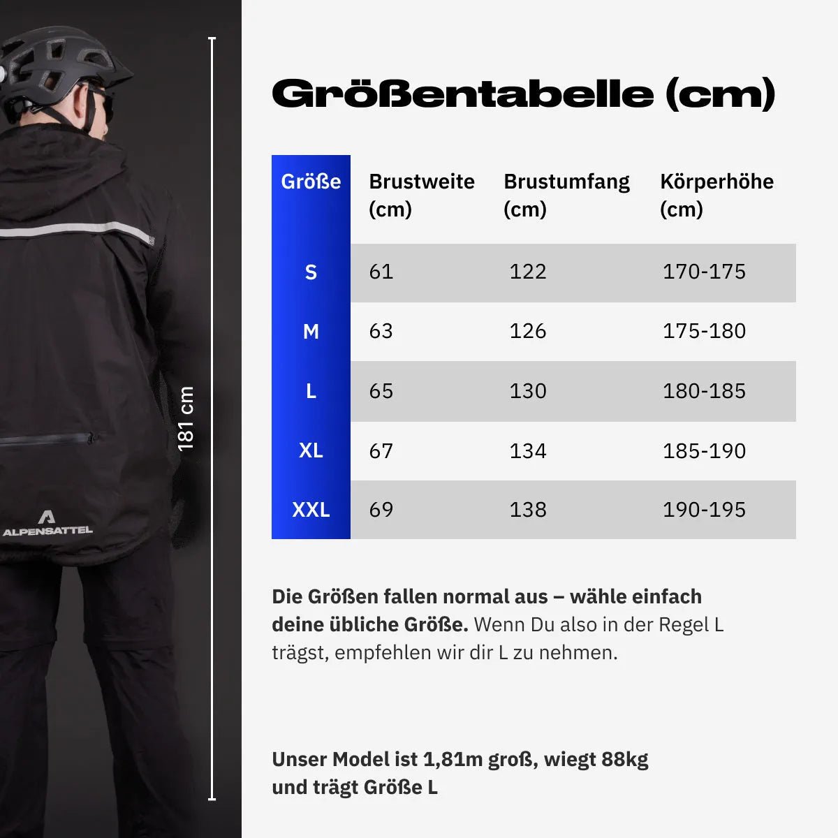 Rainshield - Regenjacke | + Gratis Thermo Handschuhe - alpenbestsattel.com