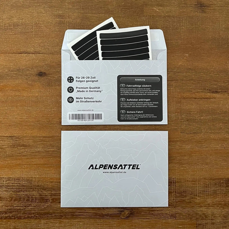 Reflektoren Aufkleber 60 Stück - alpenbestsattel.com